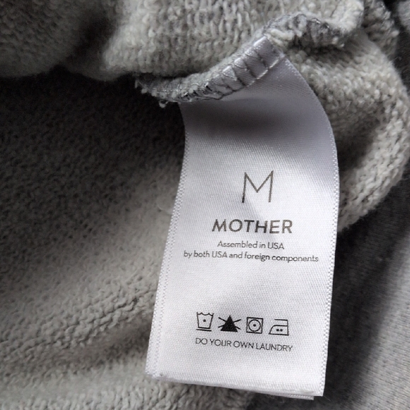 MOTHER Light Gray Sweatshirt - Picture 3 of 6